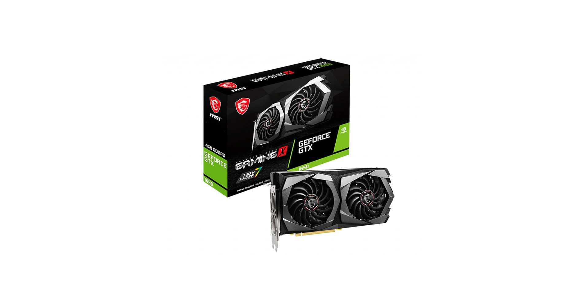 MSI GeForce GTX1650 グラフィックボード Amazon | MSI Gaming GeForce GTX 1650 128ビット HDMI/DP 4GB