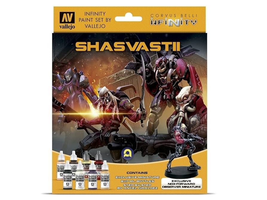 Amazon.com: Vallejo AV Model Color Set - Infinity Shasvastii