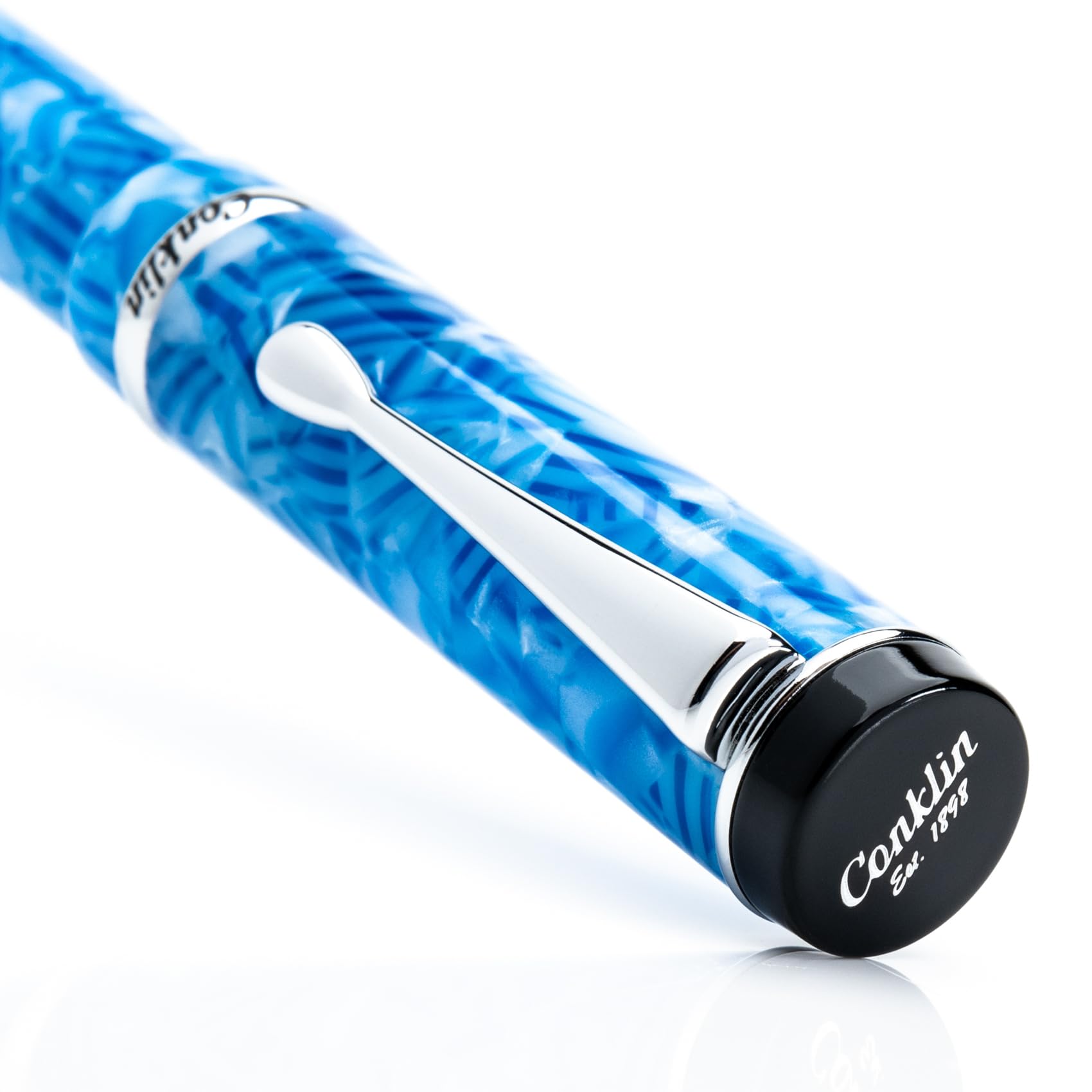 Conklin Hielo azul Duragraph pluma estilográfica