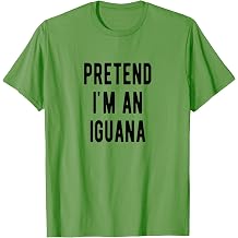 Iguana Halloween Costume Pretend I am a Iguana T-Shirt