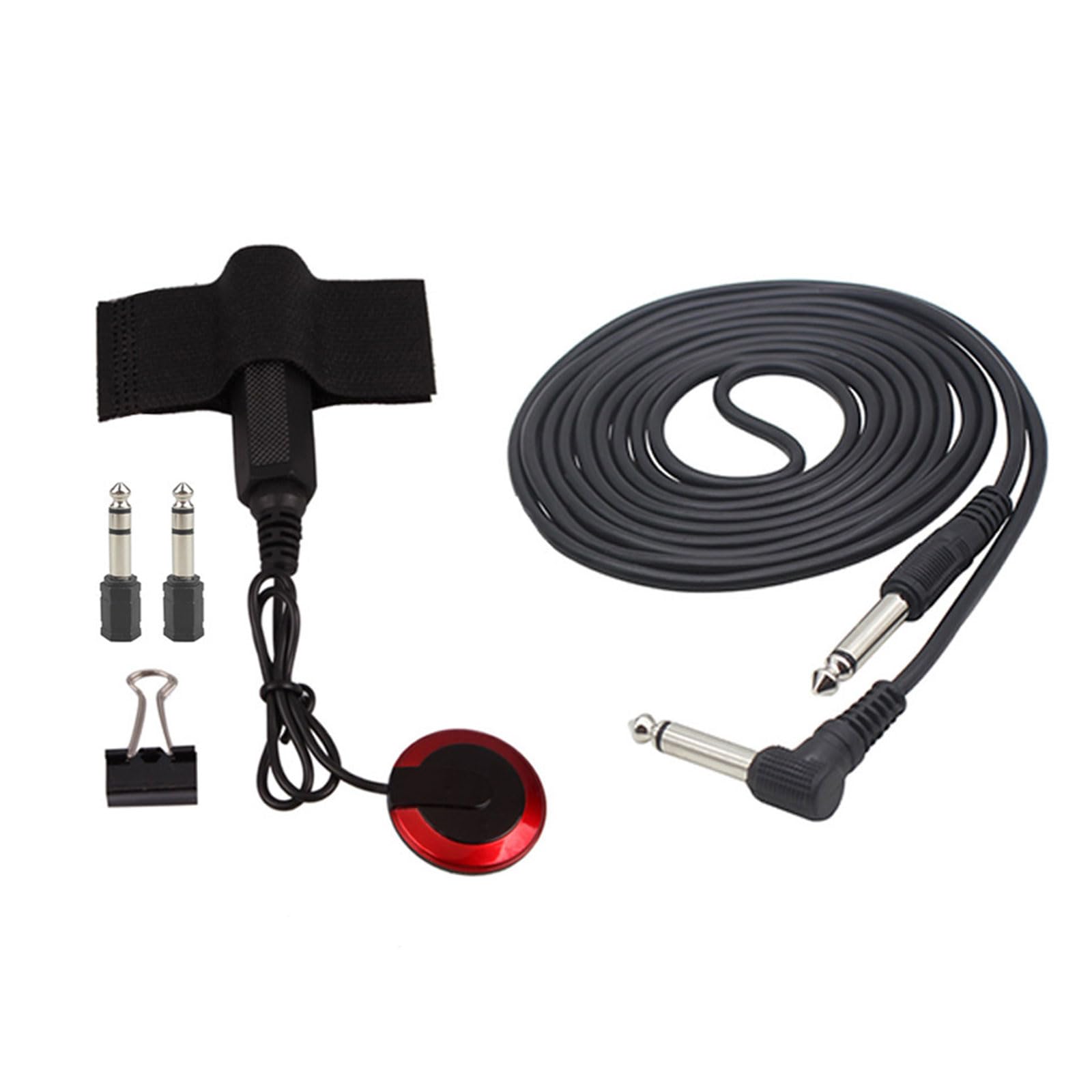 Piezo Microphone Pickup Instrument Pickups For Guitar Violin Viola Cello Banjo Ukulele Mandolin Enduring