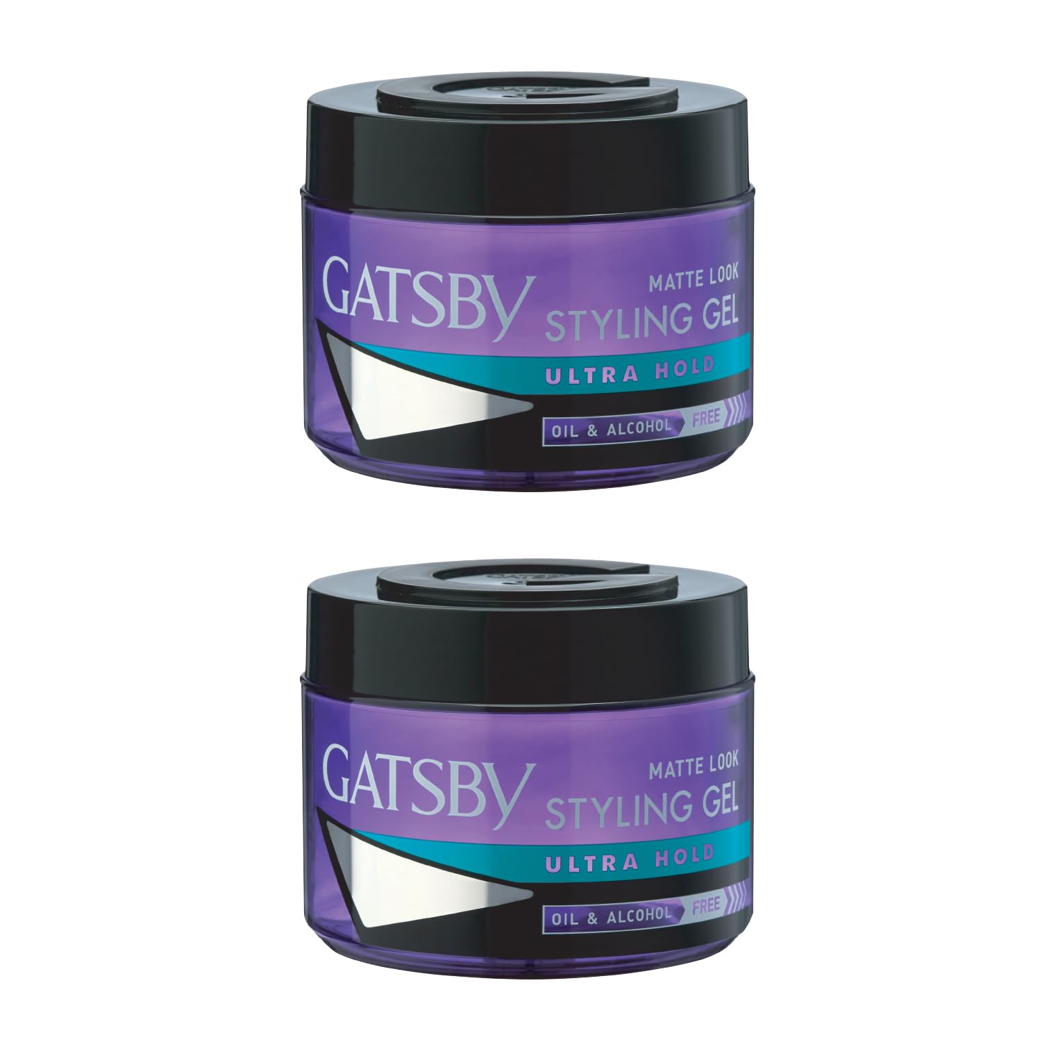 Gatsby Japan Water Gloss - Ultra Hold, 300gm each Pack of 2 | Hair Styling Gel for Men