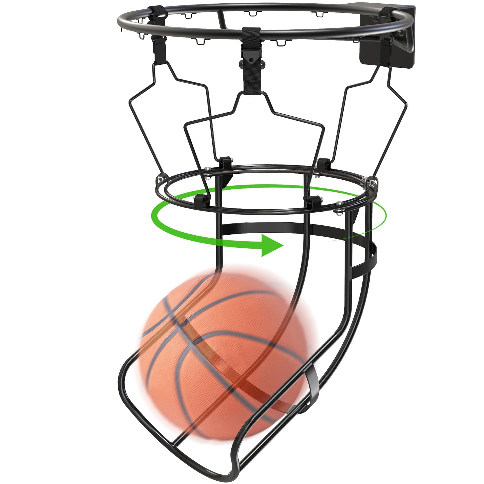 Photo 1 of KingDolly 360° Swivel Track Basketball Rebounder Attachment