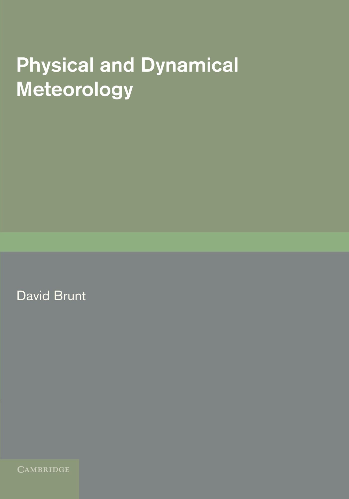 Physical and Dynamical Meteorology