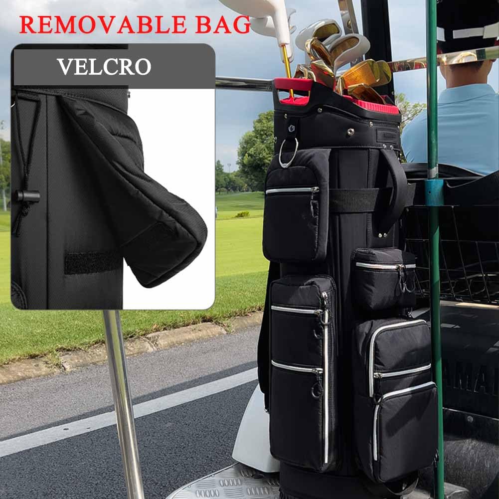 Borsa di Stoccaggio del Club da Golf di Grande capacità, Borsa da Golf Ultraleggero Verticale, Borsa da Golf da Golf Professionale, Borsa da Golf A Prova di Pioggia