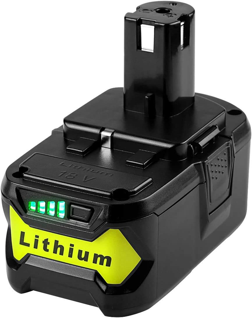 18V 5000mAh Max Lithium-ion Replacement Ryobi 18 Volts Battery P104 P105 P100 P102 P103 P107 P109 P1