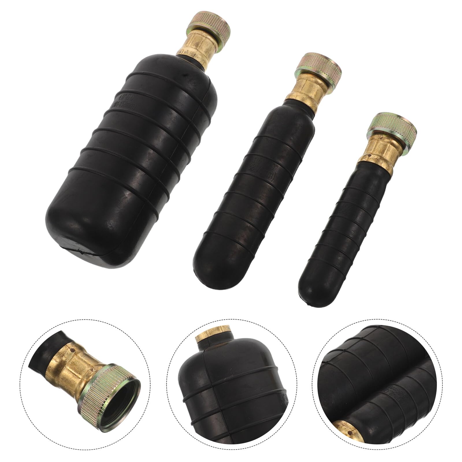 Sosoport Kit Sturalavandini 3 Pezzi Sacche D’Acqua per Pulizia Scarichi Bagno Cucina Piscina Strumento per Rimozione Intasamenti Tubi Fognari senza Prodotti Chimici Pulizia Rapida e