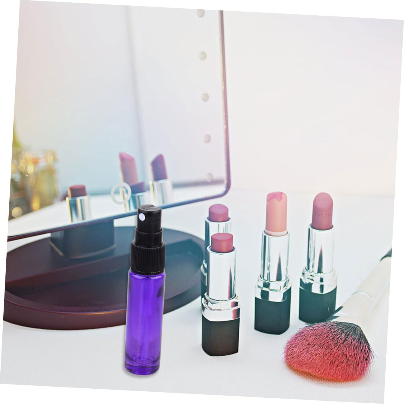 Ipetboom Flacon Vaporisateur de Parfum Rechargeable en Verre 10ml, Lot de 20, Portable pour Voyage et Extérieur, pour Parfums et Colognes