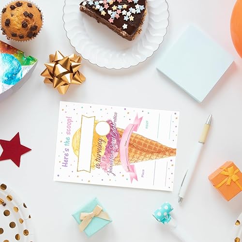 Miniatura 8 de EUDOSI Juego de 20 invitaciones para baby shower de mariposa con sobres, una pequeña mariposa está en camino, tarjetas de invitación de baby shower,