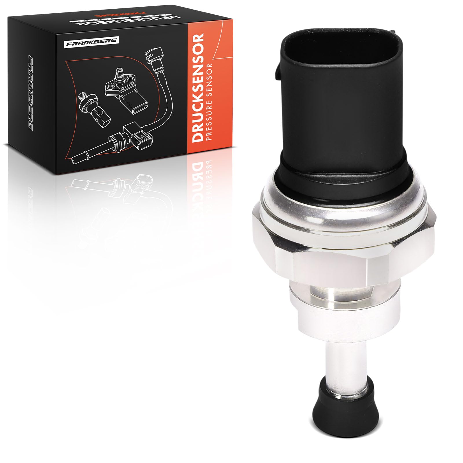 Frankberg Capteur de pression différentielle d'échappement, 3 broches | 223650901R; Compatible avec: Autobus NV200/Evalia, Pulsar Hatchback C13, M.e.g.a.n.e IV Hatchback B9A/M/N