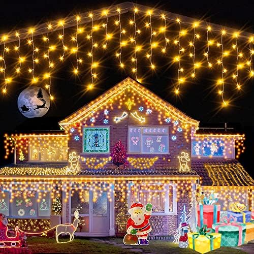 Guirnalda Navideña De 270 Cm Con Luces LED, Decoración Navideña, Corona Navideña, Enredaderas