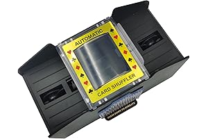 SEETOOOGAMES Casino Automatic Card shuffler for Four Decks