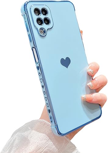 Miniatura 65 de phylla Funda para teléfono Samsung Galaxy S23 Ultra 5G 6.8" Lujosa electrochapada linda elegante cubierta con corazón de amor para mujeres y Negro