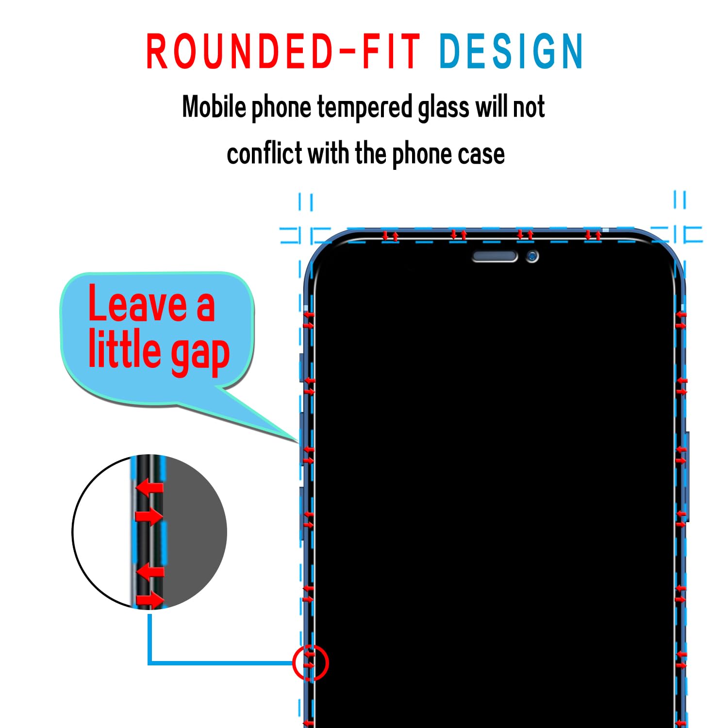 Slanku 3er Pack Displayschutzfolie Für IPhone 11/XR – Anti-Spy, 9H Härte, Blasenfrei