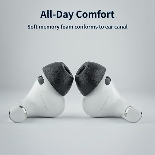 Miniatura 3 de Comply TrueGrip MAX | Puntas de repuesto de espuma viscoelástica prémium para Apple AirPods Pro Gen 3 | Comodidad de larga duración, máxima TrueGrip