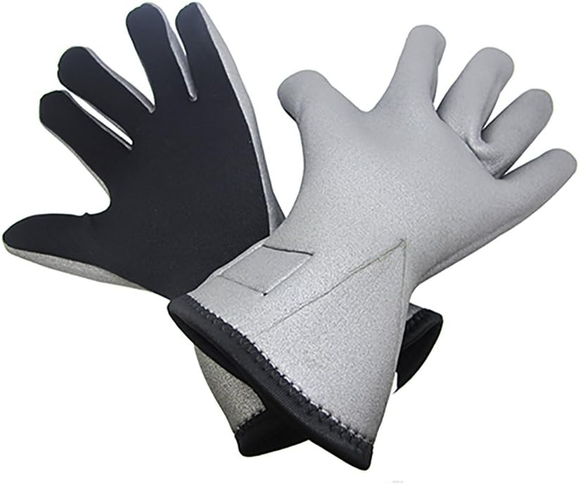 Palantic Black 3mm Neoprene Gloves with Extra Warmth Titanium Coating