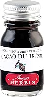 Vista 14 de Tinta para pluma estilográfica Herbin - Botella de 10 ml - Perle Noire