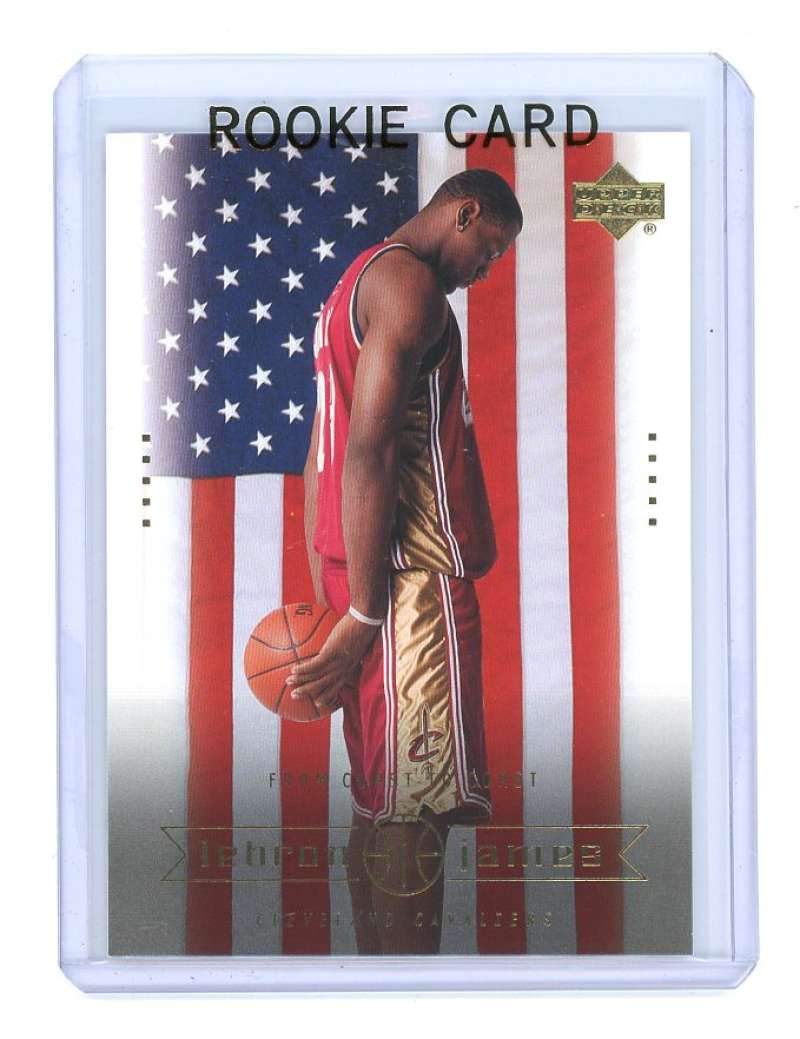 Amazon.com: 2003 Upper Deck #23 From Coast to Coast Lebron James