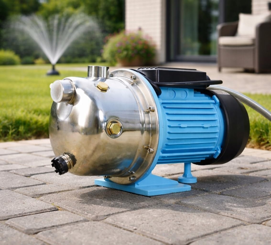 Pompa Wodna JX 1100 Ogrodowa Hydroforowa 1100 W, 3600 l/h, do Wody Domu Nawadniania Ogrodu