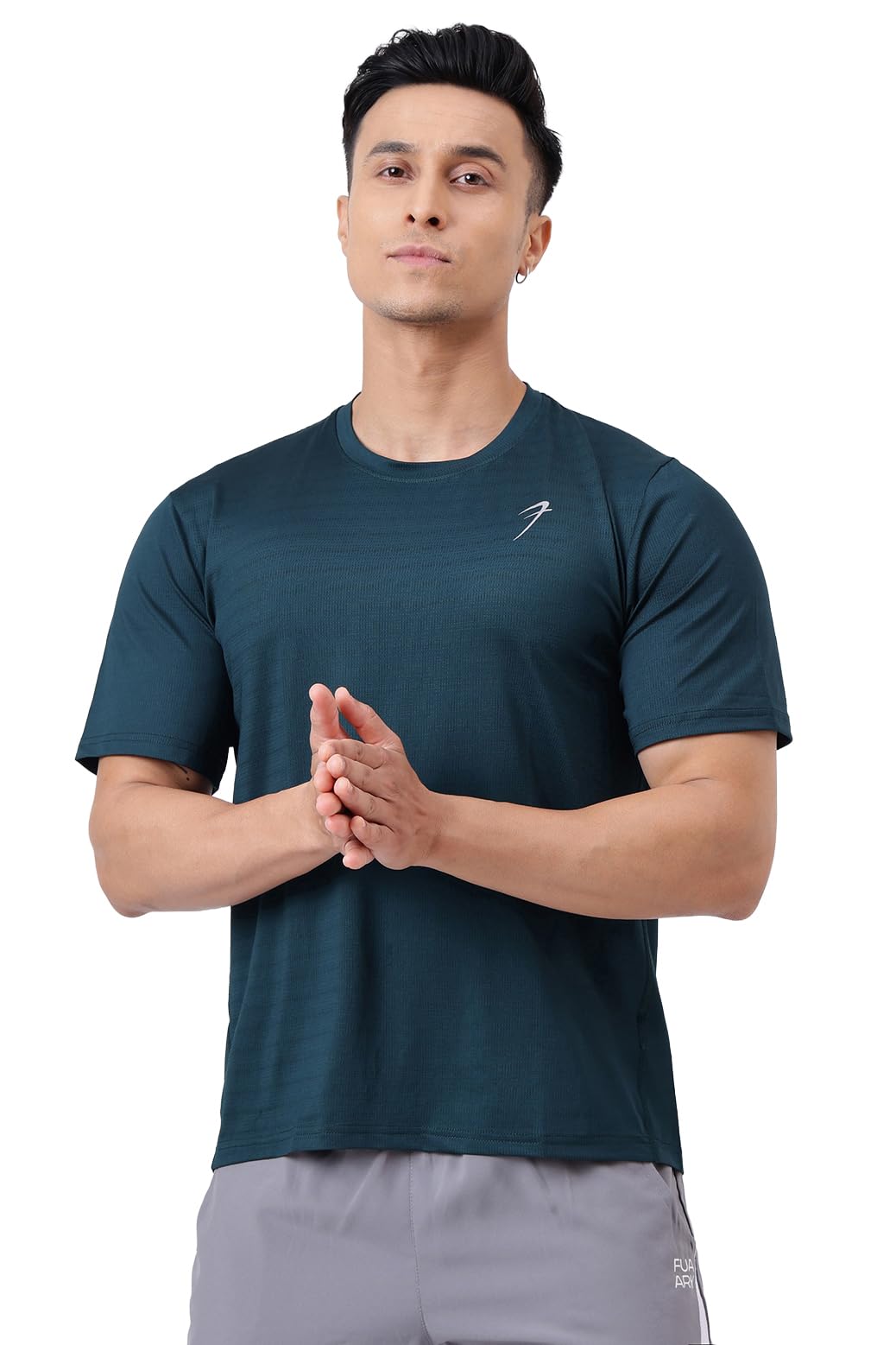 fuaark Men Abzorb Solid Round Neck Tshirt-picture-31