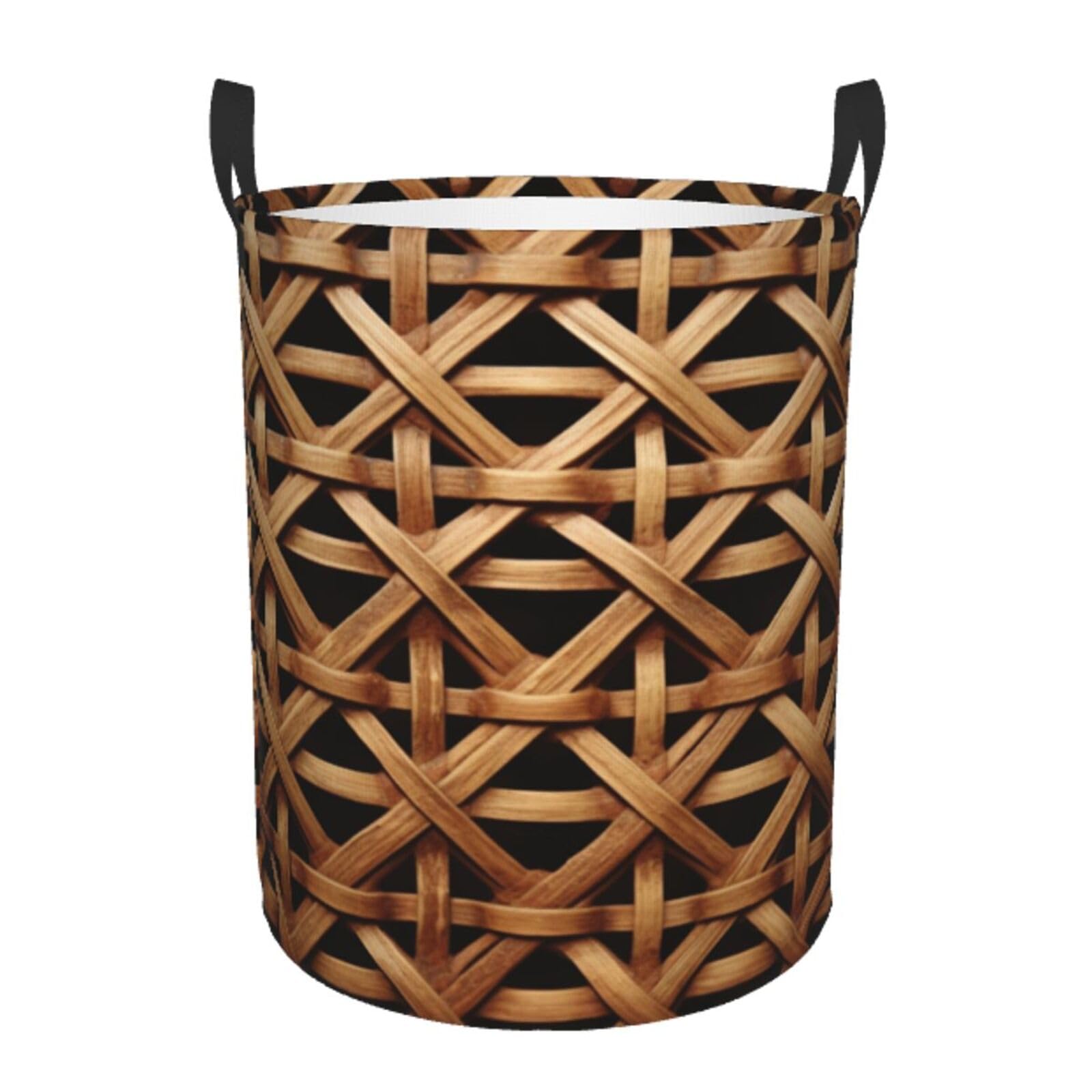 Panier de rangement en osier pliable et étanche pour organiser les jouets