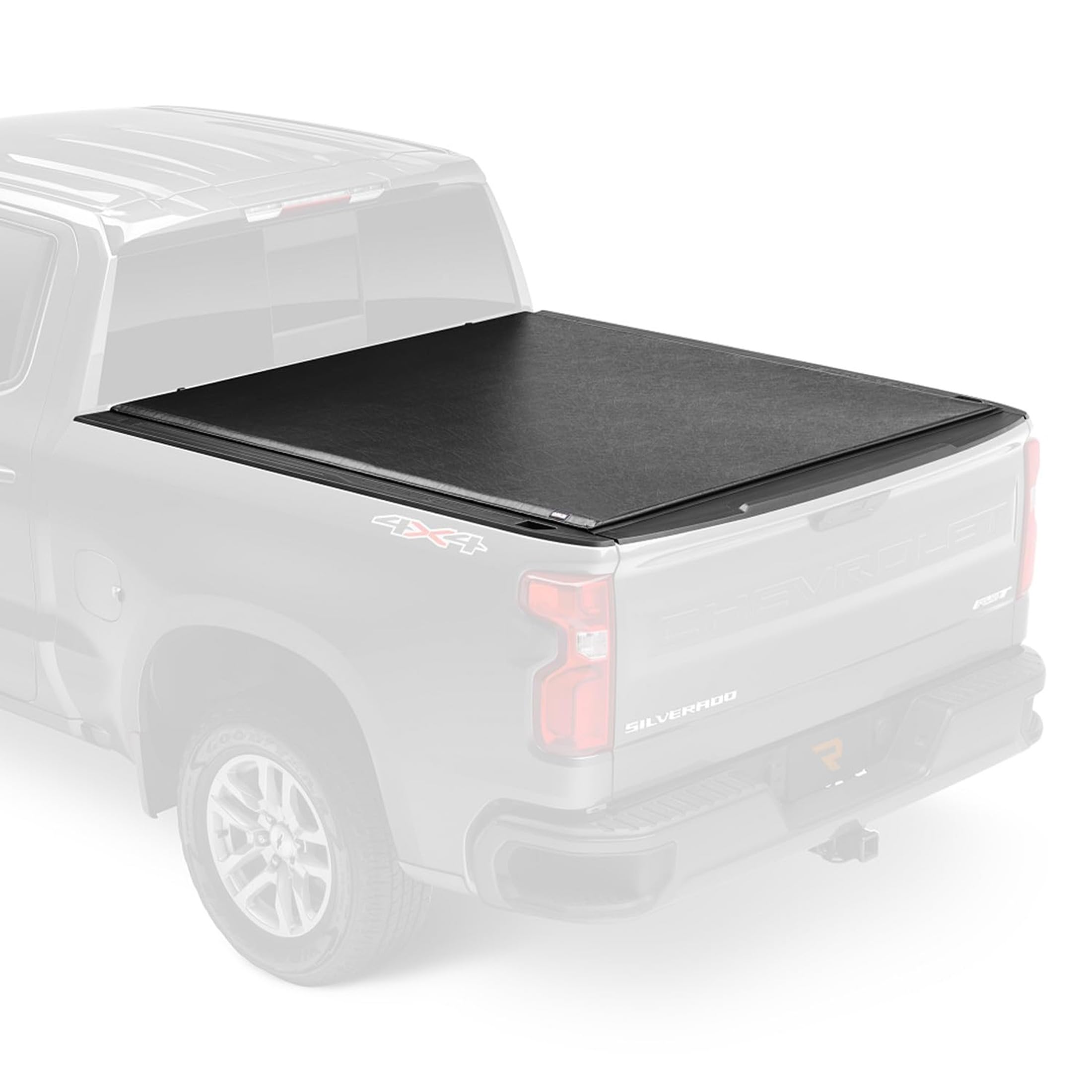 Gator Soft Roll Up Truck Bed Tonneau Cover - Easy-to-Install - No-Drill Installation - Durable Vinyl Roll Up Tonneau Cover - Low-Profile Design - 2019-2026 Chevy/GMC Silverado/Sierra 6'7" Bed