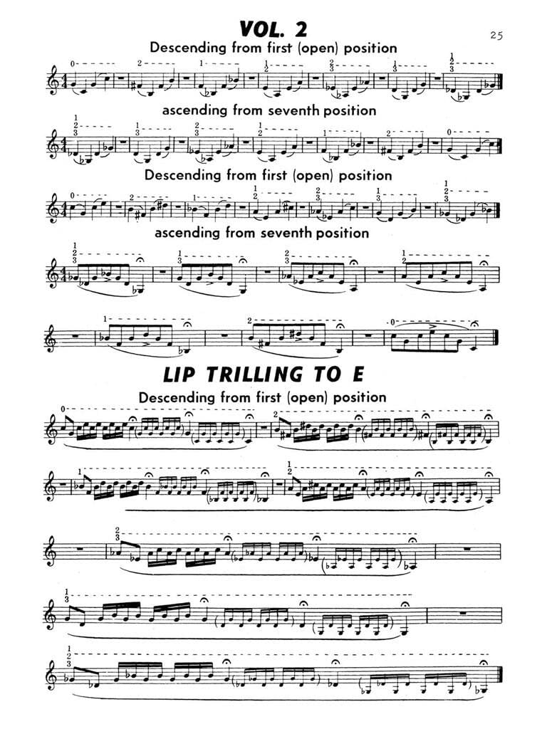 Advanced Lip Flexibilities for Trumpet (Complete Volumes 1-3)      Sheet music – January 1, 1980