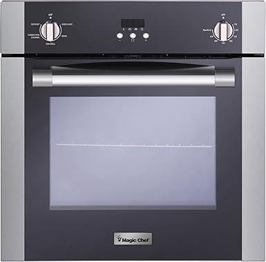 Magic Chef Wall Convection Oven, Programmable Electric Oven for Kitchen, 2.2 Cubic Feet