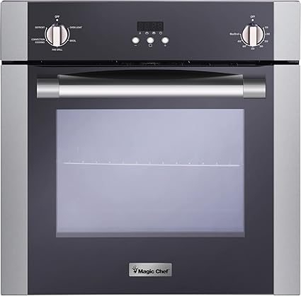 Magic Chef Wall Convection Oven, Programmable Electric Oven for Kitchen, 2.2 Cubic Feet