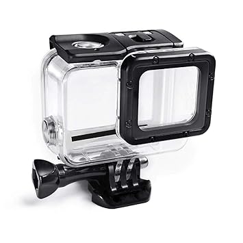 NEOHOOK Underwater Protective Housing Shell Transparent Waterproof Case with Touch Screen Backdoor for GoPro Hero 2018, Hero 7 Hero 6 Hero 5 Black Camera Case Accessories