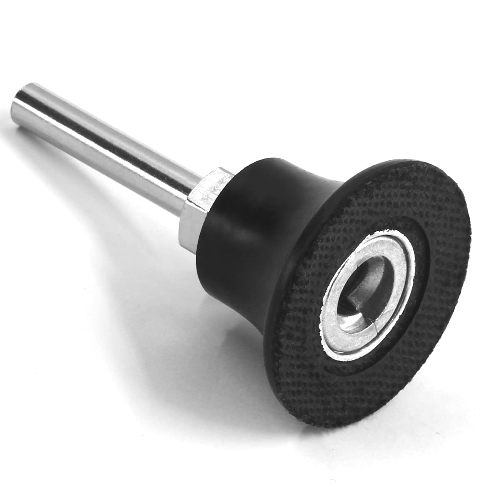 Litoexpe Soporte de almohadilla de disco de 1.5 pulgadas para Roloc, paquete de 2 accesorios de disco de cambio rápido para pulido, lijado y preparación de superficies, con vástago de 1/4 pulgadas