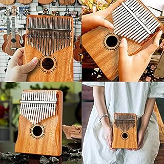 EASTROCK Kalimba Piano à pouce 17 touches, piano portable Mbira avec étui de protection étanche, marteau d’accordage et… - Les Beatles, Paul McCartney, John Lennon, RIngo Starr, George Harrison EASTROCK Kalimba Piano à pouce 17 touches, piano portable Mbira avec étui de protection étanche, marteau d'accordage et… – Image 7