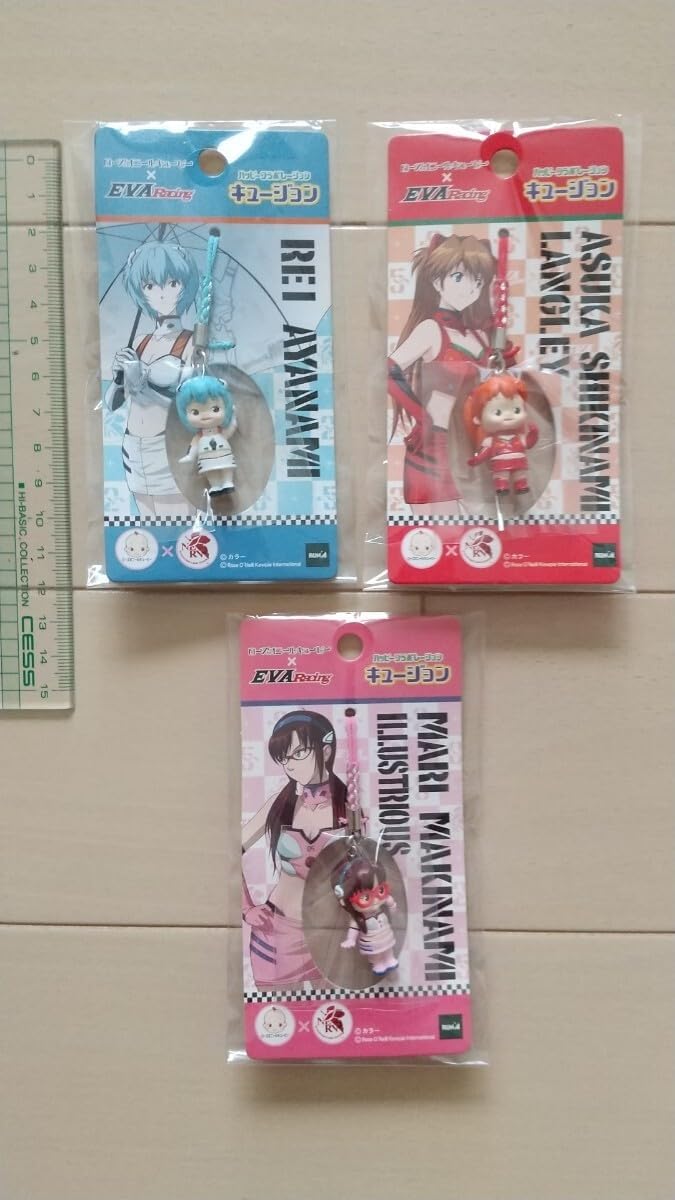 キュージョン A Racing レーシング ストラップ 根付け 3種セット キュージョン A Racing レーシング ストラップ 根付け 3種セット