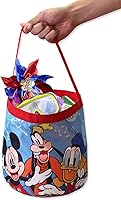 Vista 7 de Mickey and Friends - Cesta plegable de nailon para almacenamiento de juguetes Azul