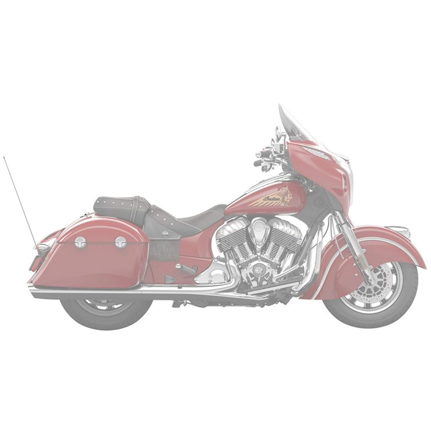 Indian- Cache vis de selle Pinnacle - Indian Chief, Springfield, Chieftain  & Roadmaster à partir de 2014 - Chrome- 2880141-156-2880141-156-2880141-156  – Kustom Store Motorcycles