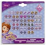 Disney Princess Sofia the First 24 Pair Sticker Earrings