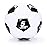 Aoneky Size 5 10-Pack Adult Soccer Ball - Eco-Friendly 2.5mm PVC Leather, Durable Machine-Stitched Design, Ball Pump Included, White/Black