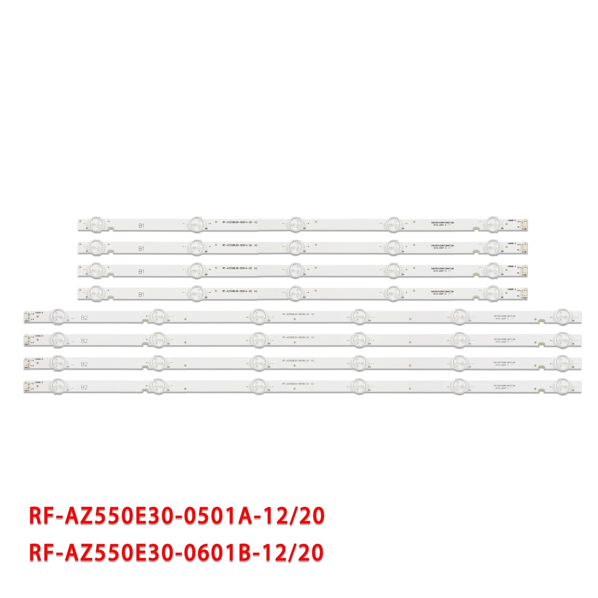 Tira de LED for TV de 55" 55UJ6200 55UJ6300 PTV55U21 RF-AZ550E30-0501A-12 RF-AZ550E30-0601B-12 SDL550WY LD0-910 55E388G