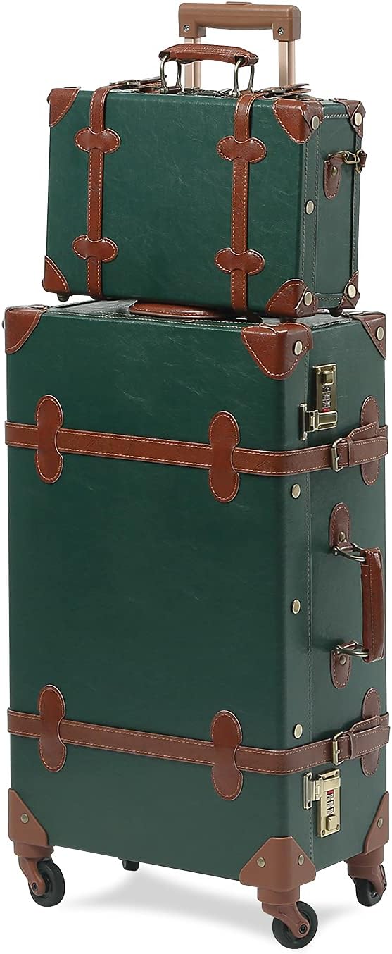 Buy UNIWALKER Vintage Suitcase Set 