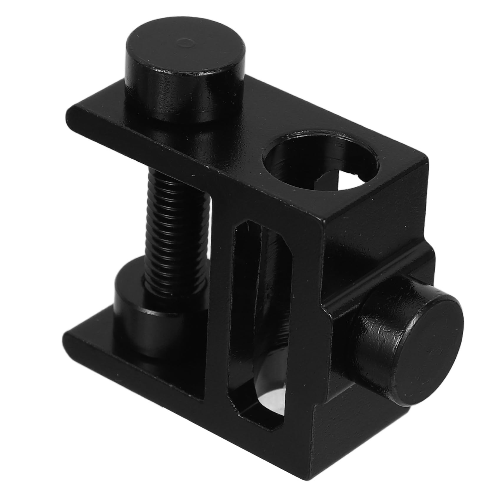 GANAZONO Aluminum Alloy Lamp Mount Clamp Lights Secure Outdoor Lamp Holder for Camping Desk and Streaming