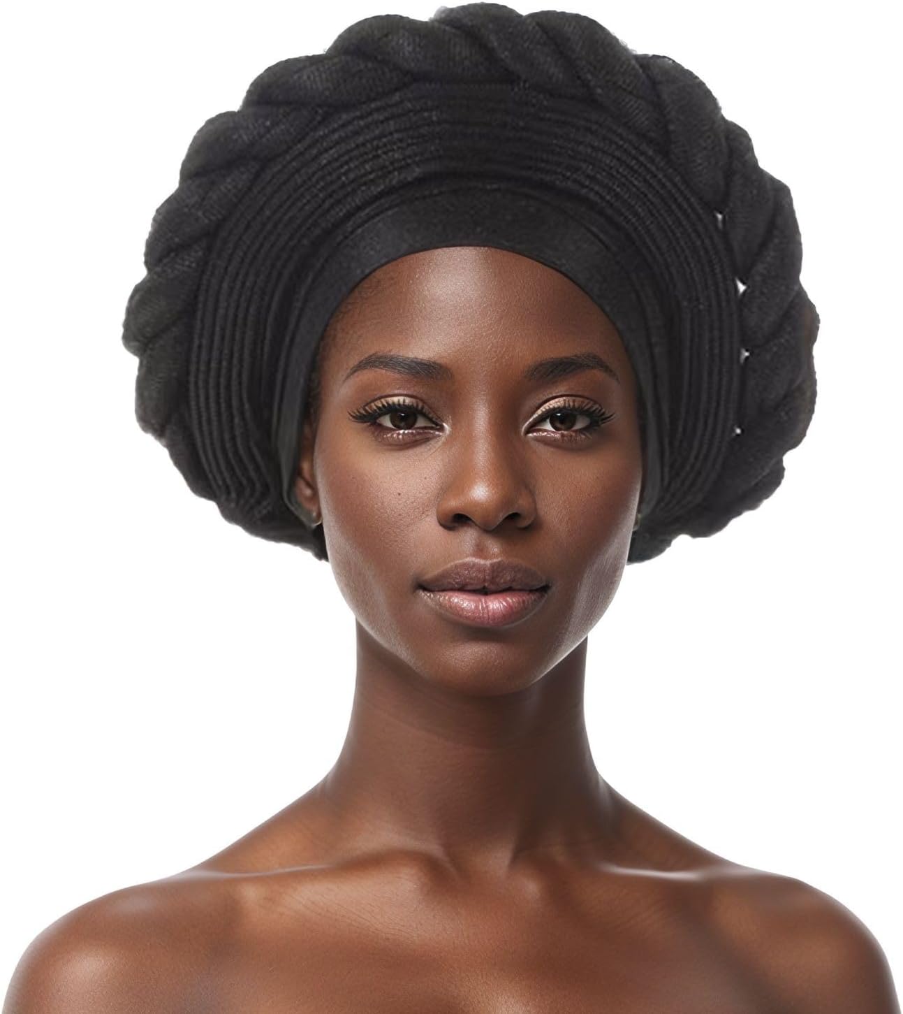 African Women's Headwear Wedding Party Headwear Gele Headties Nigerian Handmade Hats for Women
