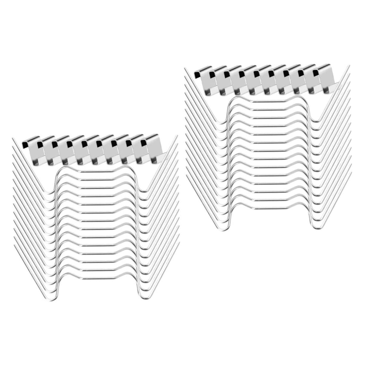ROMISBABA 1Set Greenhouse W Clips Z Shape Stainless Steel Glass Fixing Clamps Durable Greenhouse Glass Plate Connectors for Secure Pane Installation and Maintenance