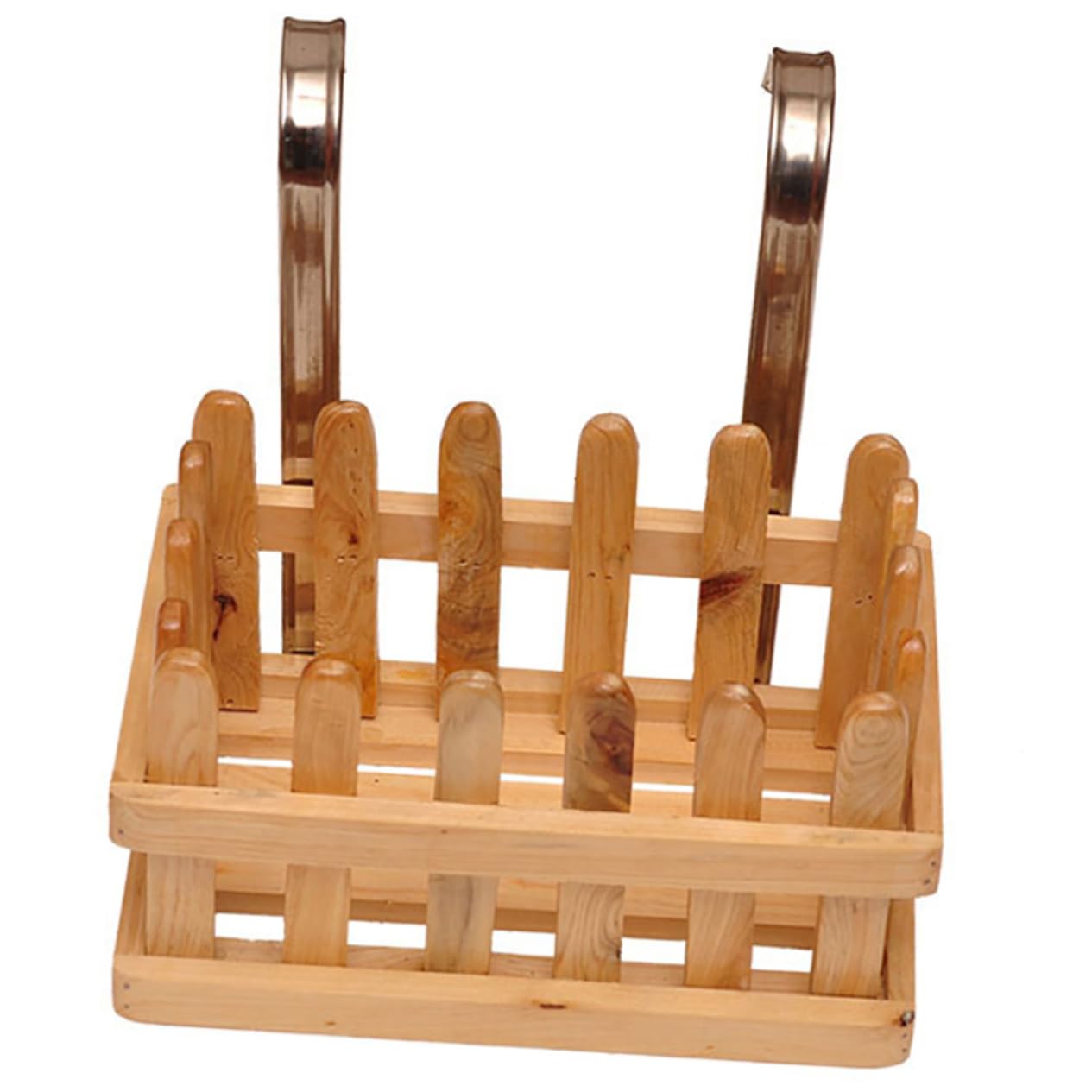 ABOOFAN Creative Wooden Hanging Basket Multiuse Over the Bathtub Storage for Shower Essentials and Design for Organizing Bathing Accessories