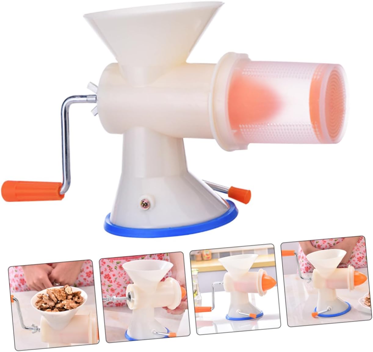 Ciieeo Manual Meat Grinder Garlic Minced Machine Practical Sausage Stuffer Home Sausage Filler