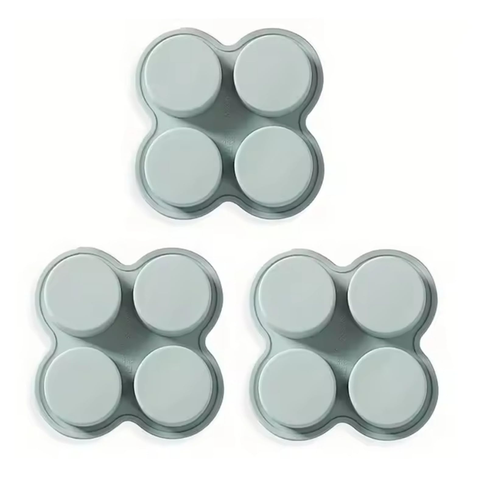 Moule à œufs en silicone thermorésistant et polyvalent pour cuisson au four