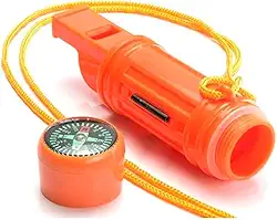 Apitos de emergência com cordão segurança apito sobrevivência shrill alto explosão para Kayak Life colete jaqueta barco pesca barco acampamento caminhadas caça resgate crianças salva-vidas plástico