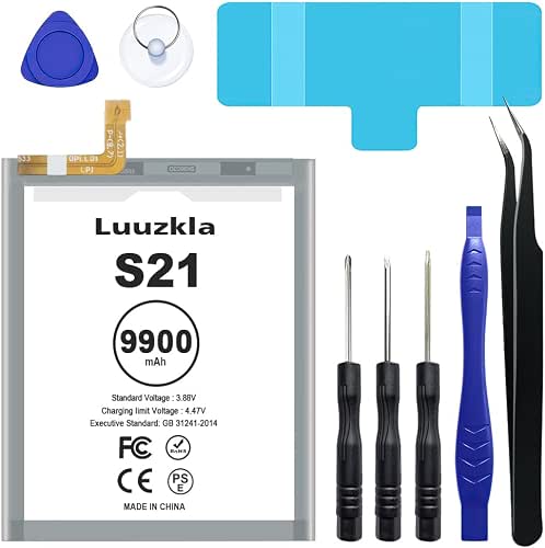 9900mAh Battery Compatible with Galaxy S21 (New Upgrade), Super Capacity