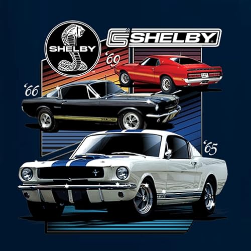 Miniatura 8 de Wild Bobby Shelby 65 Powered by Ford Motors Mustang Logo Emblem Cars and Trucks Unisex Graphic Hoodie Sweatshirt