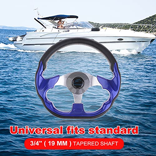 Homyl Replacement 320mm Battle Style Aluminum Marine Sport Pontoon Boat