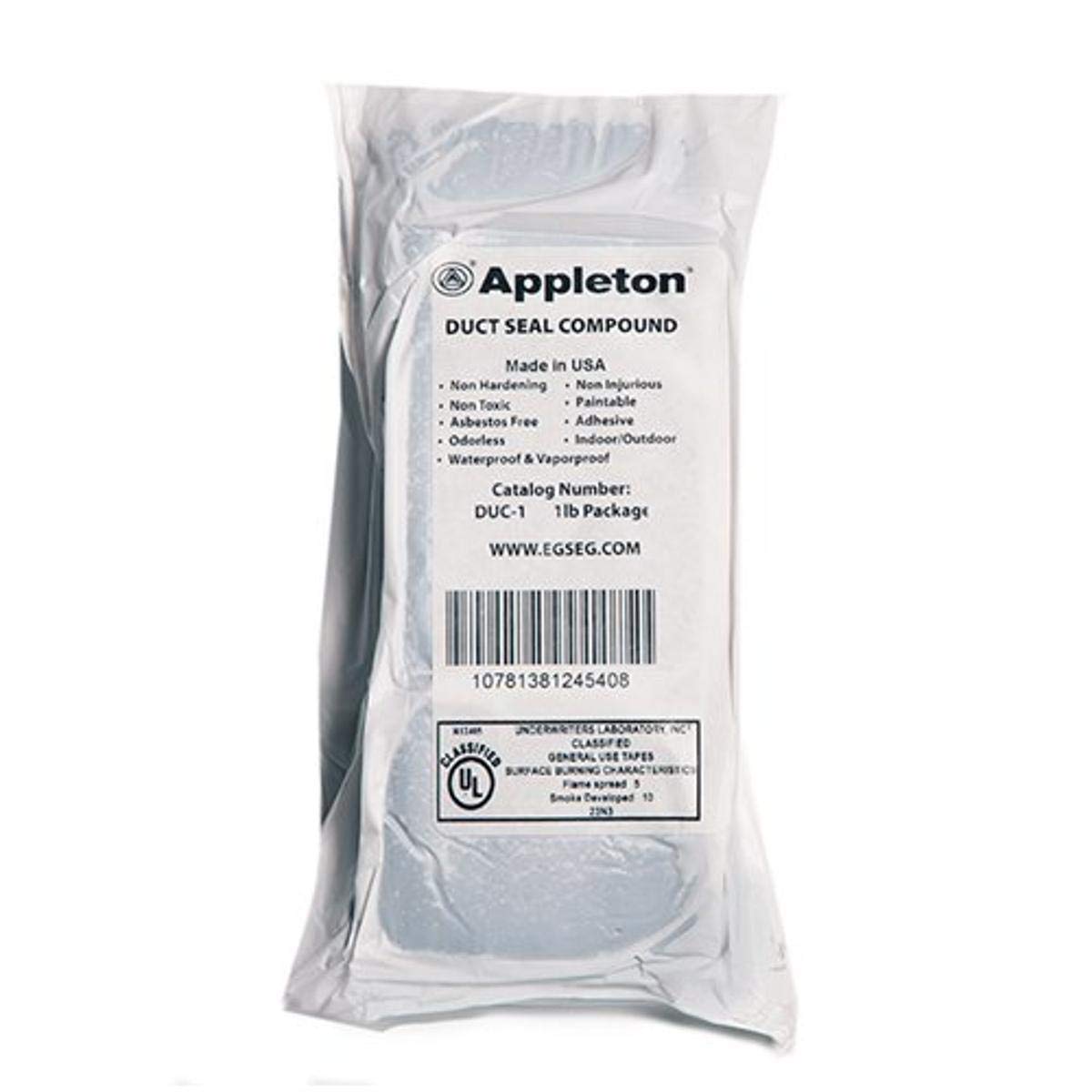 APPLETON DUC1 DUXSEAL COMPOUND 16 OZ